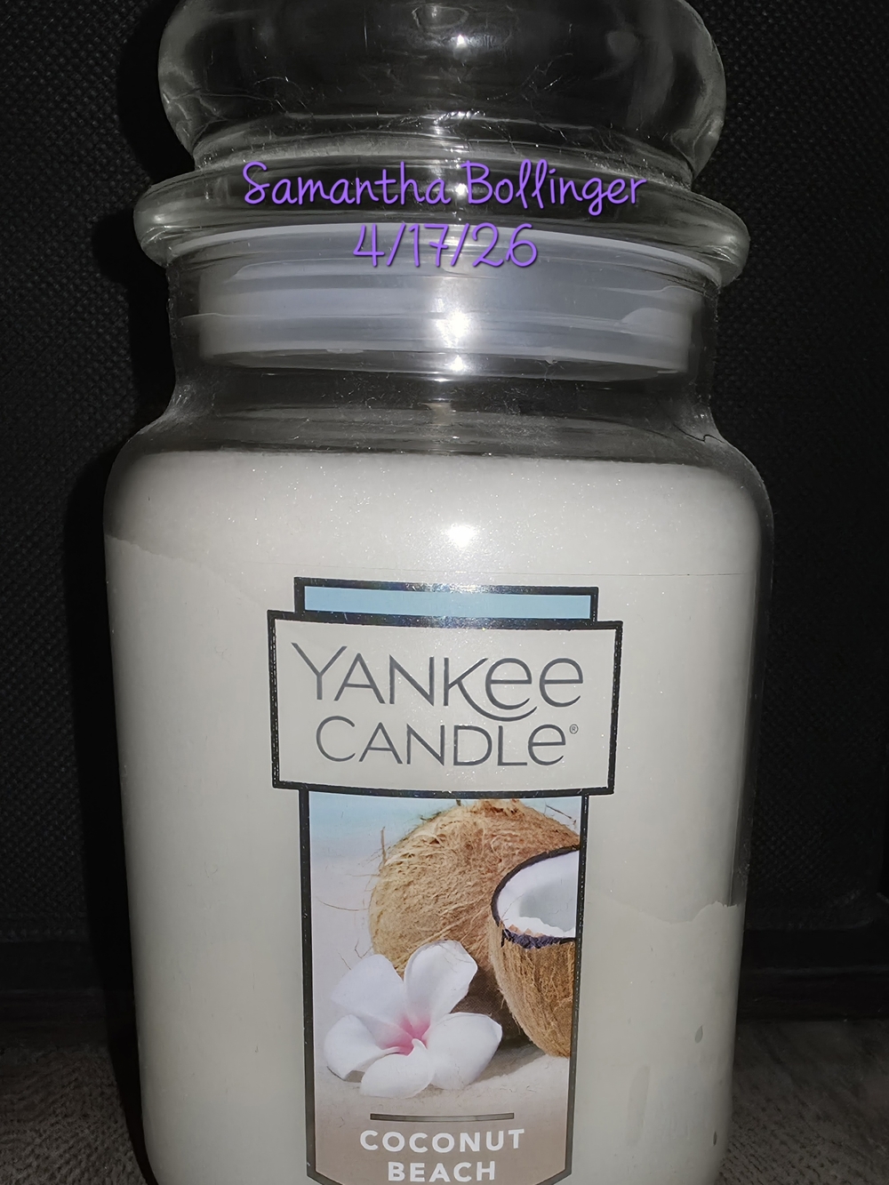 Yankee Candle Coconut Beach Large Jar Candle